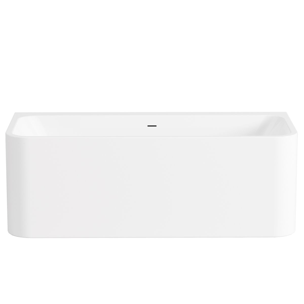 Clarevo Gloss White Back To Wall Acrylic Bath 170 x 75cm