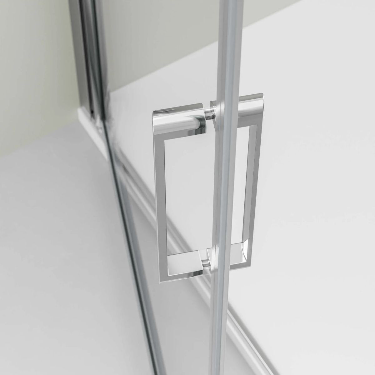 Carmen 8mm Glass Corner Shower With Chrome Frame - Various Sizes