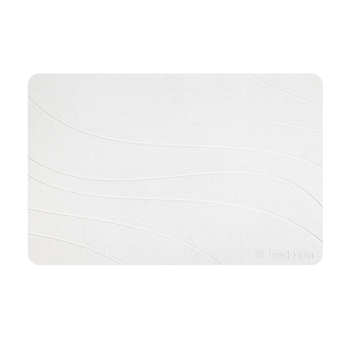  Stone Bath Mat - Super Absorbent Quick-Dry Diatomite Bath Mat, Non-Slip Bathroom Floor Mat with Anti-Slip Pad, Natural & Sustainable (39x60cm/16