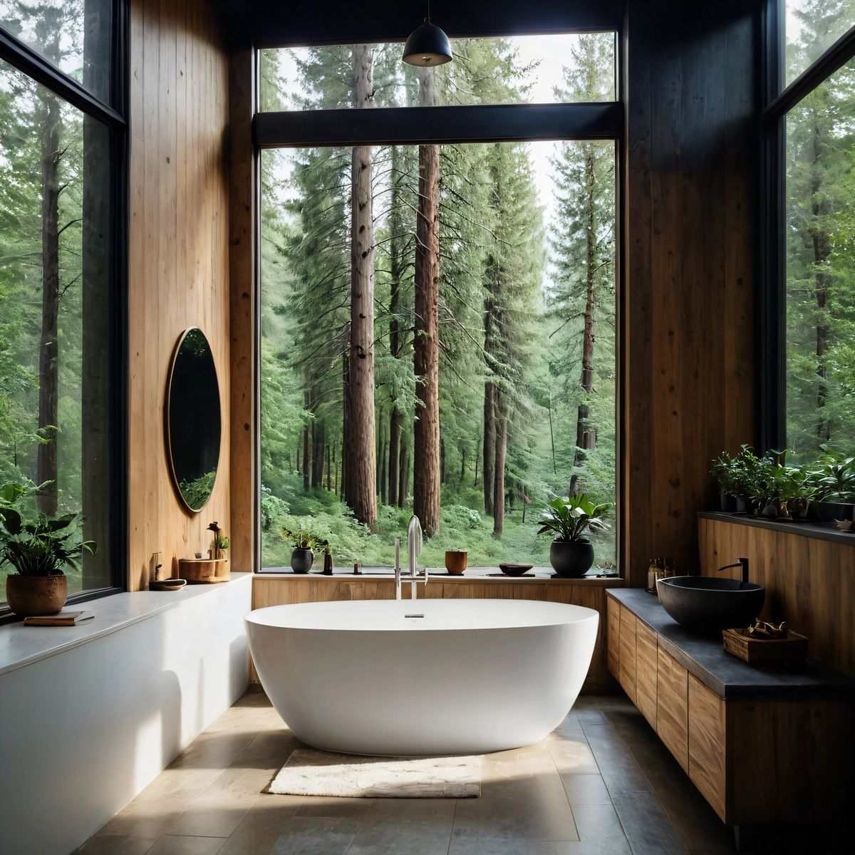 Girona Matt White Compact Freestanding Stone Bath 1400mm