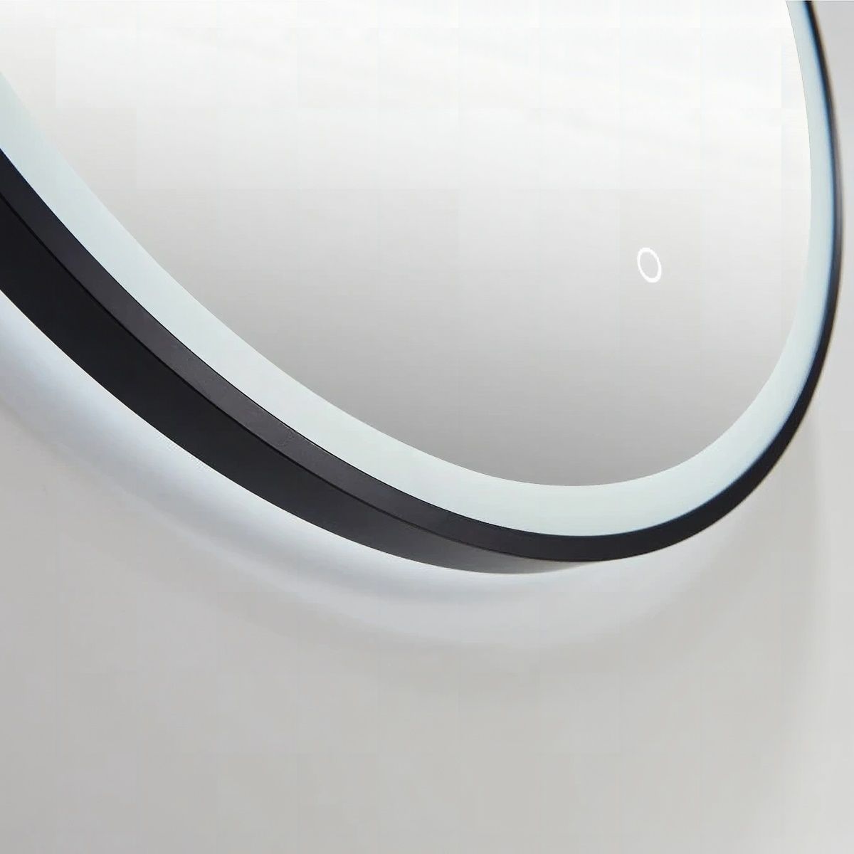 Parador Hanging Round Heated Anti-Fog LED Bathroom Mirror 60cm