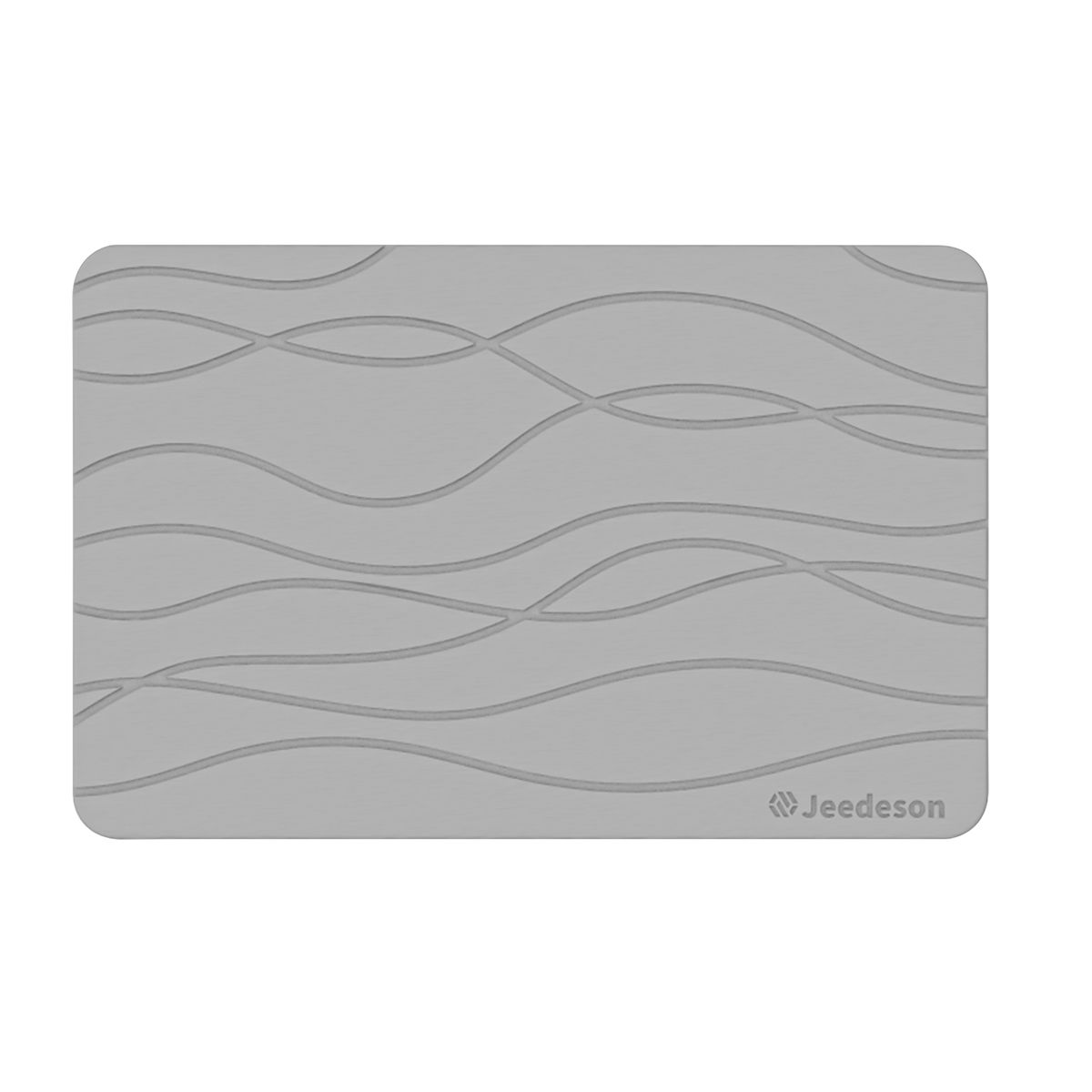 Stone Bath Mat Diatomaceous Earth Shower Mat Non-Slip Super Absorbent Diatomite Stone Mats for Bathroom Floor Quick-Drying Easy to Clean (39x60cm/16