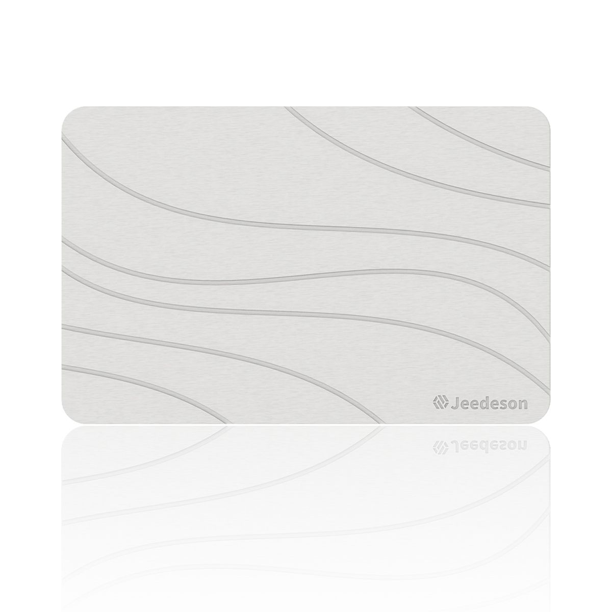  Stone Bath Mat - Super Absorbent Quick-Dry Diatomite Bath Mat, Non-Slip Bathroom Floor Mat with Anti-Slip Pad, Natural & Sustainable (39x60cm/16