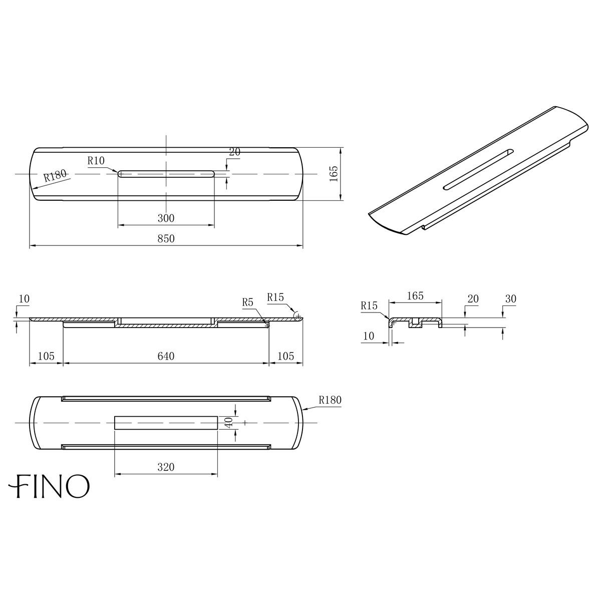 Matt White Stone Bath Caddy Shelf