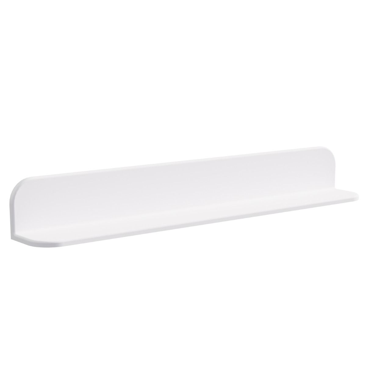 Matt White Stone Bathroom Shelf 900mm