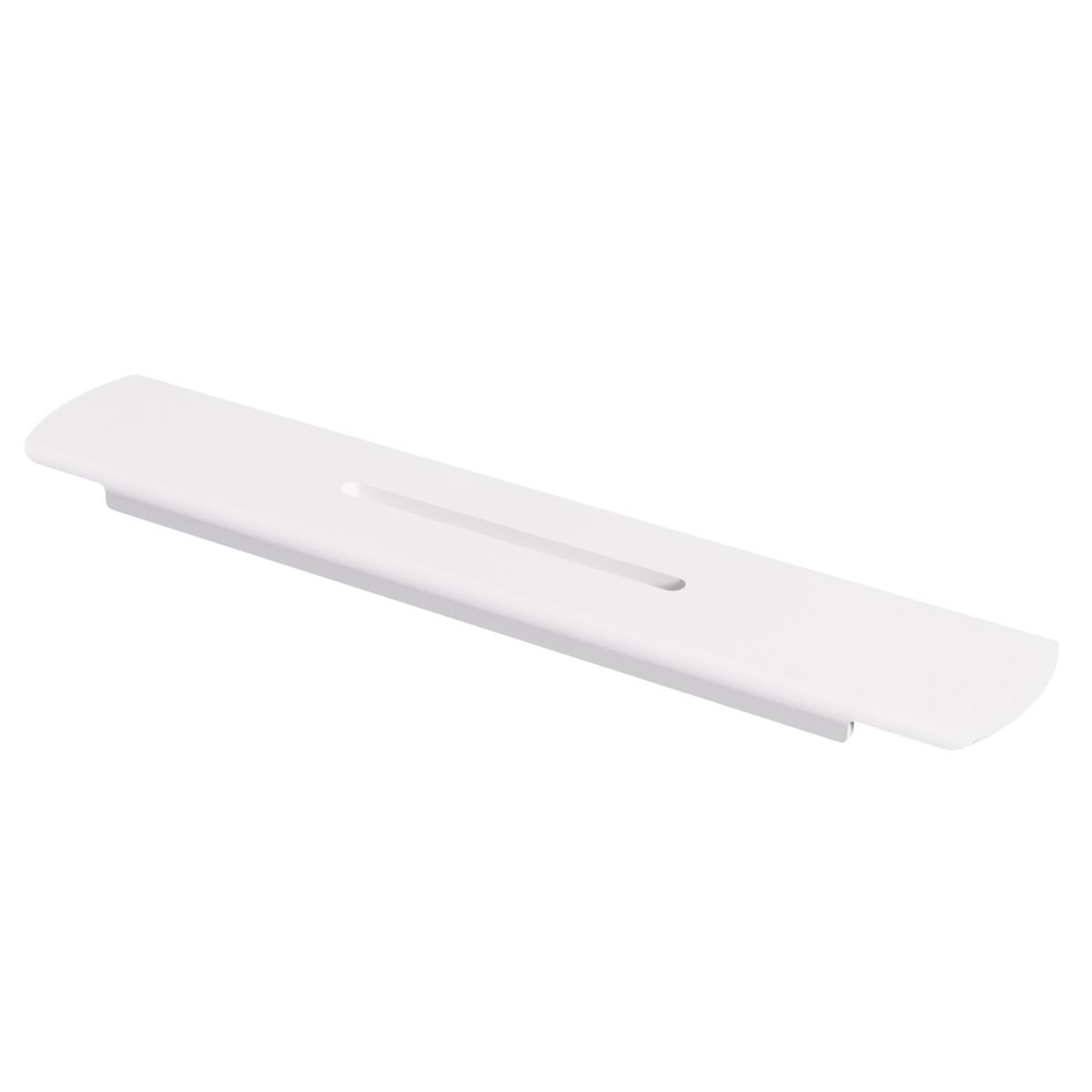 Matt White Stone Bath Caddy Shelf