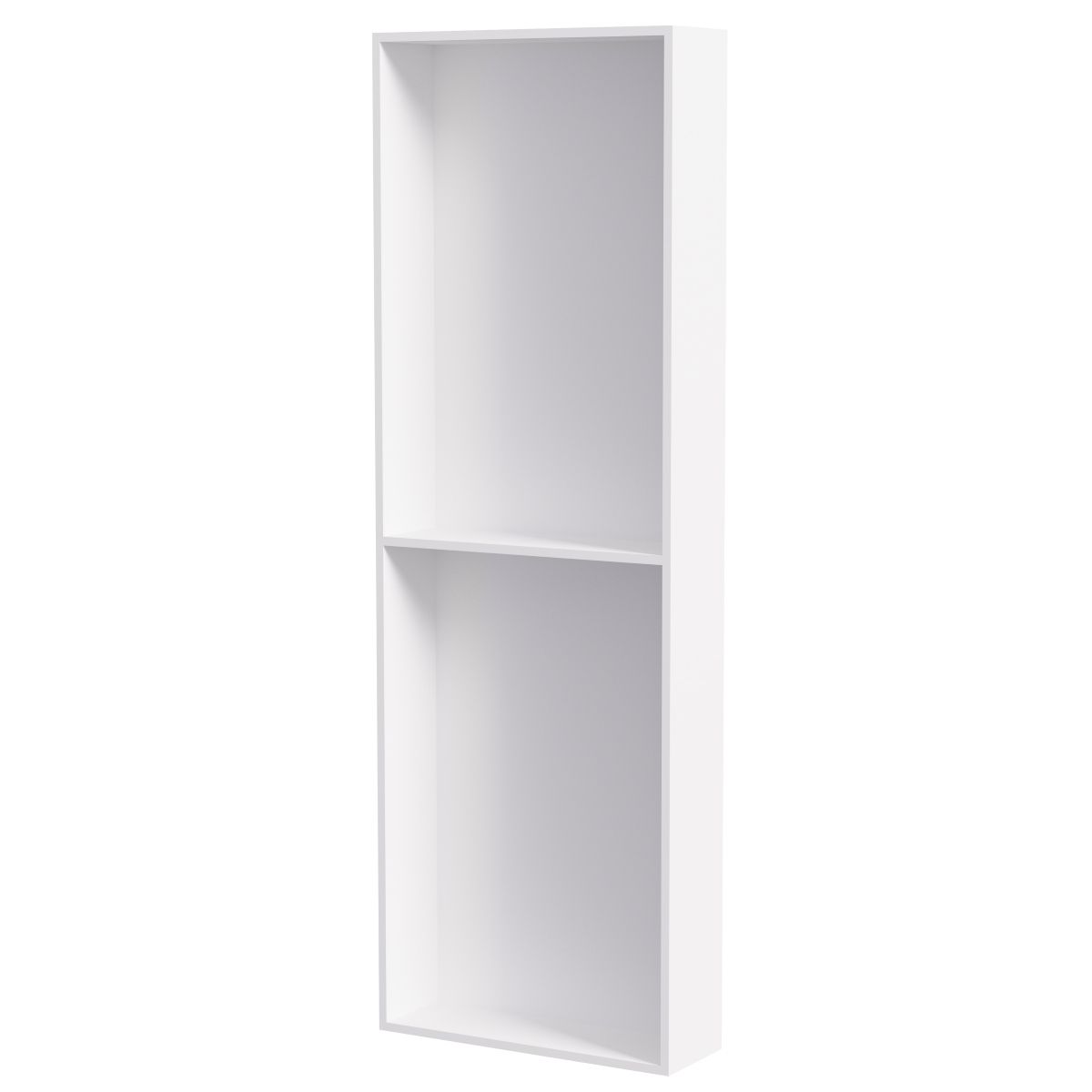 Stone Wall Niche Recessed Waterproof Shelf 30cm x 90cm Matt White