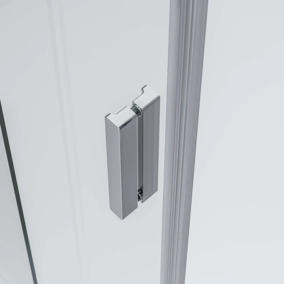 Elena Niche 8mm Glass Sliding Shower Door Enclosure In Chrome