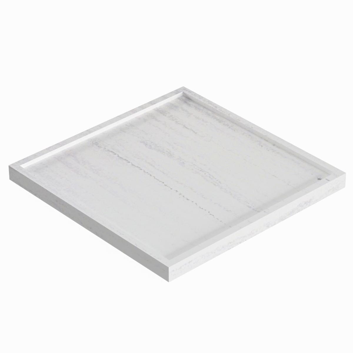 Bathroom tray on white side