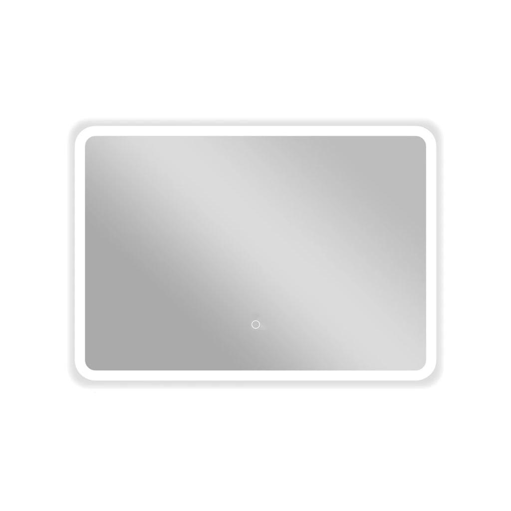 Led mirror 100×70 on white