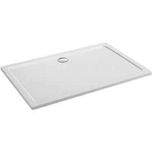 Fino Gelcoat Stone Low Profile Modern Rectangular Shower Tray - Multiple Sizes