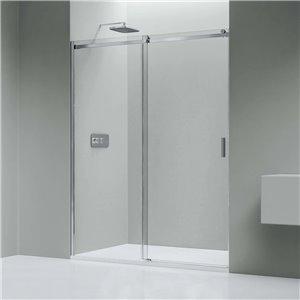 Fino Elena Niche 8mm Glass Sliding Shower Door Enclosure In Chrome
